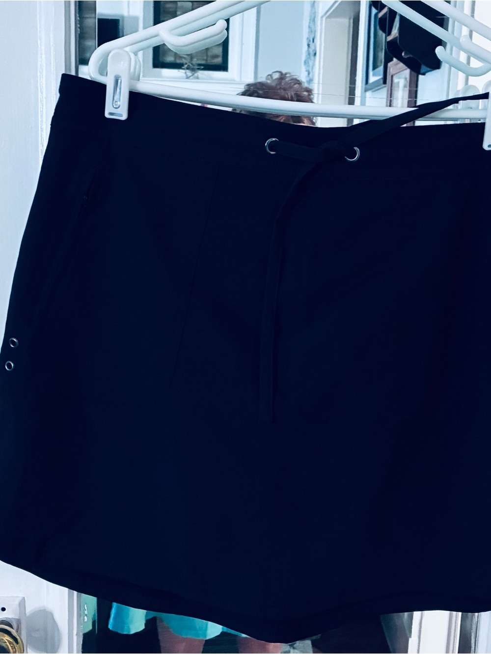 Black Drawstring Skort - Women Other